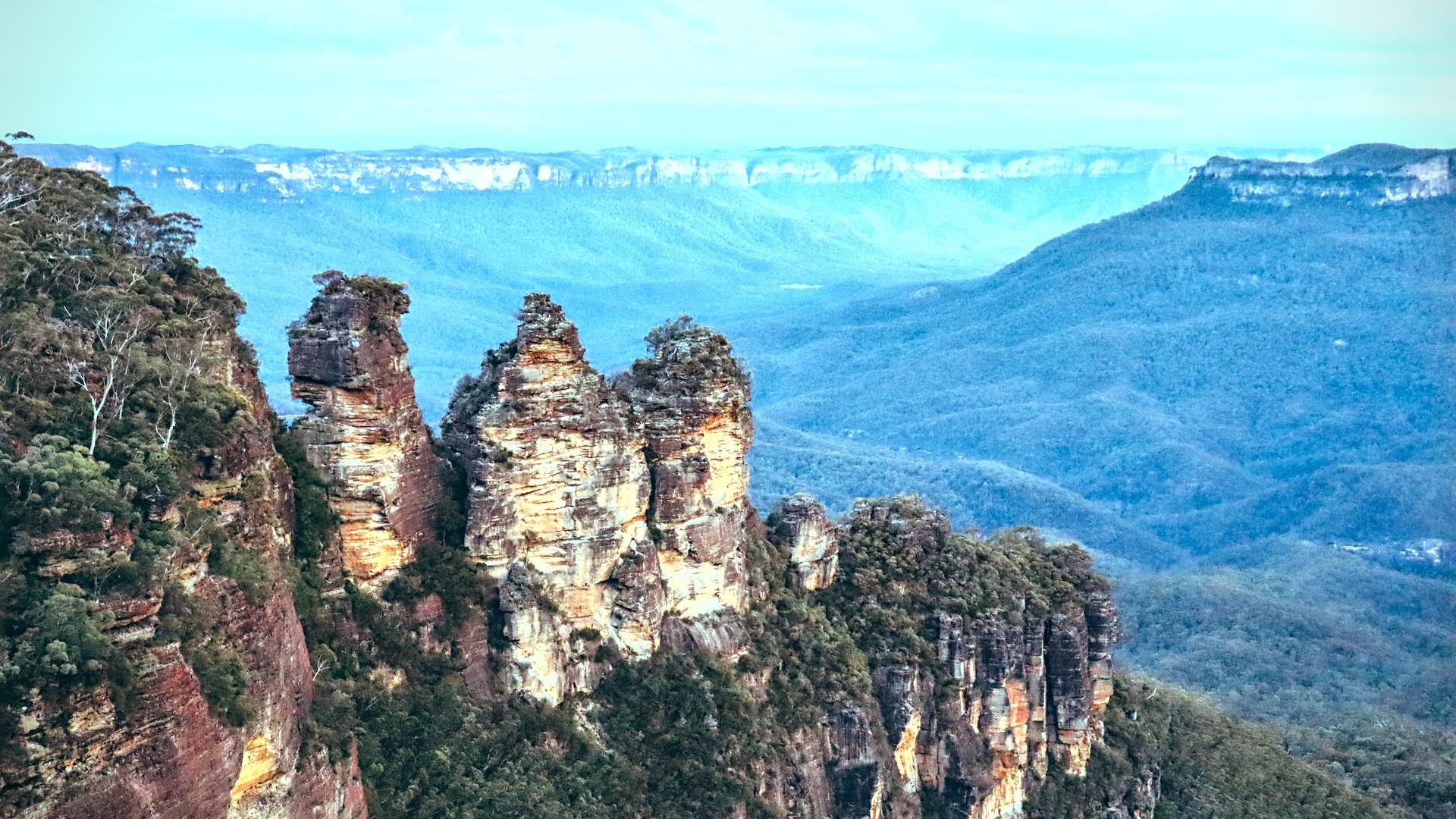 Amazing views of Three Sisters in Blue Mountains National Park in Australia | photo: Calvin