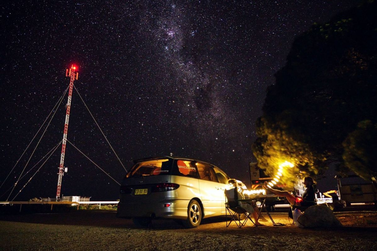 Stargazing in Australia on your campervan road trip
